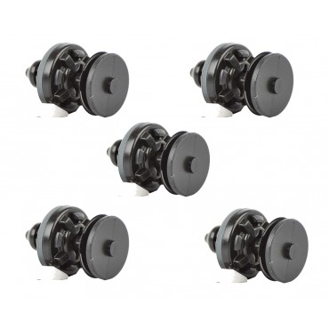 x5 Attache Fixation Panneau de porte intérieur Pour C-max Focus II Kuga 1257376