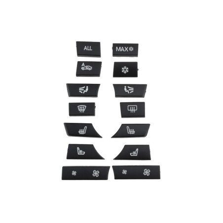 14 Boutons de Commande Climatisation Ventilation Pour Bmw Série 5 61319313923