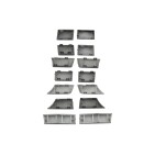 14 Boutons de Commande Climatisation Ventilation Pour Bmw Série 5 61319313923