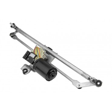 Tringlerie + Moteur Essuie Glace Pour Fiat Doblo 46804975 51839941