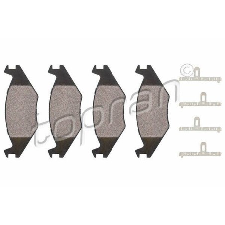 kit de plaquettes de frein avant SEAT Cordoba Ibiza VW Golf Jetta 191698151E