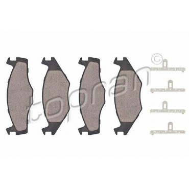kit de plaquettes de frein avant Cordoba Ibiza Golf Jetta Passat Polo 191698151G