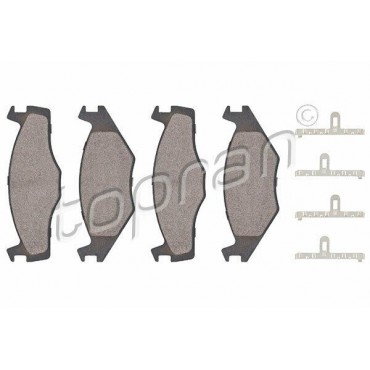 kit de plaquettes de frein avant Cordoba Ibiza Toledo Golf Jetta Vento 1H0698151