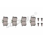 kit de plaquettes de frein arrière A4 A6 405 Clio Exeo Golf Jetta 1H0698451F