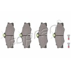 kit de plaquettes de frein avant VW T2 25 05/79-07/92 251698151C 251698151F