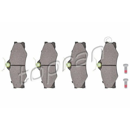 kit de plaquettes de frein avant VW T2 25 05/79-07/92 251698151C 251698151F