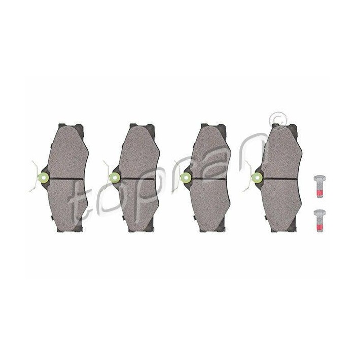 kit de plaquettes de frein avant VW T2 25 05/79-07/92 251698151C 251698151F