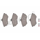 kit de plaquettes de frein avant Cordoba Ibiza Toledo Golf Jetta Polo 357698151A