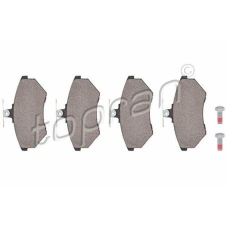 kit de plaquettes de frein avant Cordoba Ibiza Toledo Golf Jetta Polo 357698151A