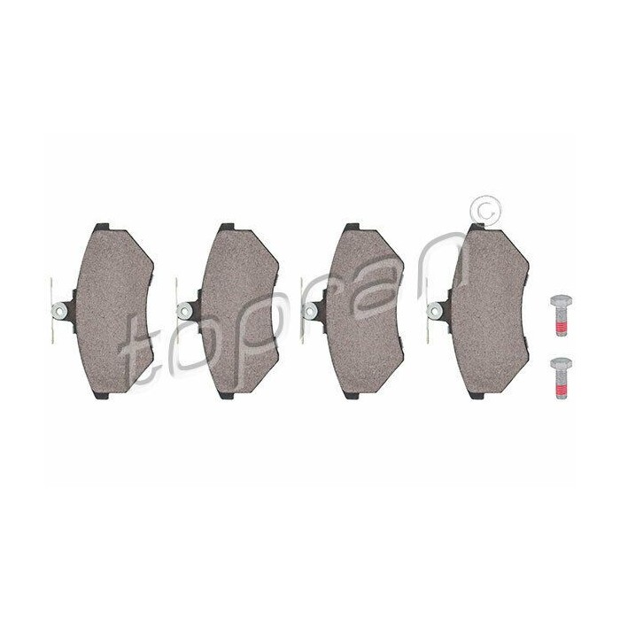 kit de plaquettes de frein avant Cordoba Ibiza Toledo Golf Jetta Polo 357698151A