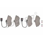 kit de plaquettes de frein avant VW Golf III Jetta III Vento 357698151C