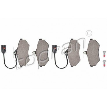 kit de plaquettes de frein avant VW Golf III Jetta III Vento 357698151C