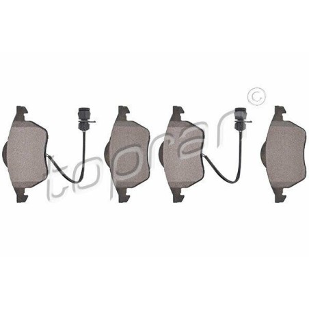 kit de plaquettes de frein avant Audi 100 A6 4A5 4A2 4A0698151 4A0698151C