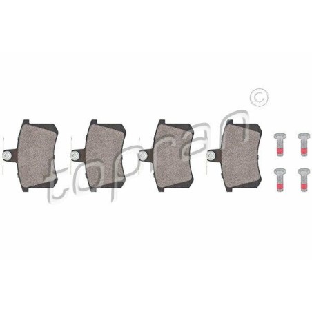 kit de plaquettes de frein arrière Audi 100 4A5 80 8C5 A4 8D5 A6 4A5 4D0698451F