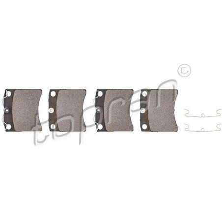 kit de plaquettes de frein avant VW T4 70 7D 01/96-06/03 09/90-12/95 701698151H
