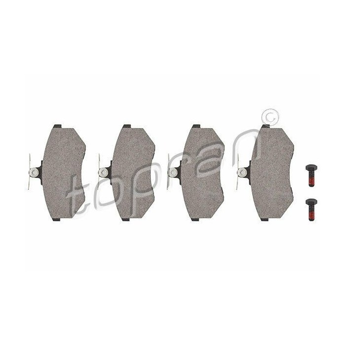 kit de plaquettes de frein avant Audi 80 8C5 8C2 A4 8D5 8D2 8A0698151C