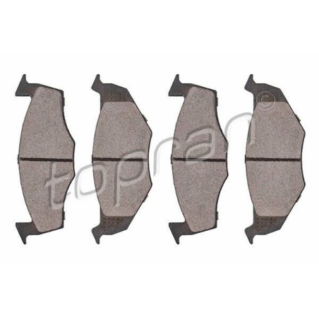 kit de plaquettes de frein avant Cordoba Ibiza Toledo Golf Jetta Polo 1H0698151A