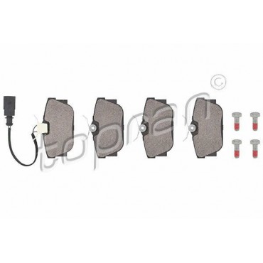 kit de plaquettes de frein arrière VW T4 7D 01/96-06/03 7D0698451C 701698451