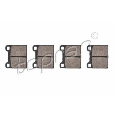 kit de plaquettes de frein avant Audi 80 Golf I Jetta I Passat Polo 861698151A