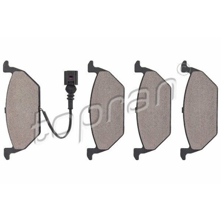kit de plaquettes de frein avant Audi A2 A3 Altea Toledo Fabia Yeti 1J0698151D