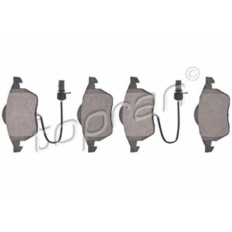 kit de plaquettes de frein avant Audi A4 A6 Exeo Superb Passat 3B2 4B0698151AF