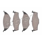 kit de plaquettes de frein avant VW Lupo 6E 6X 10/98-07/05 6E0698151