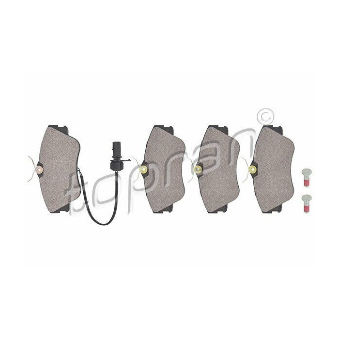 kit de plaquettes de frein avant VW T4 7D 01/96-06/03 7D0698151B 7D0698151G