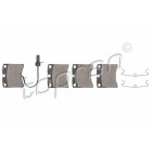 kit de plaquettes de frein avant VW T4 7D 01/96-06/03 7D0698151H 7D0698151C