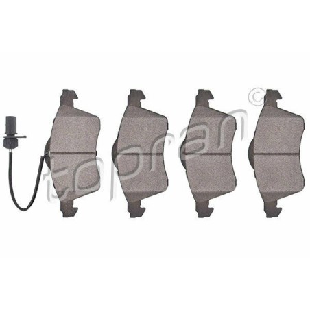 kit de plaquettes de frein avant VW T4 7D 1996-2003 7D0698151F 7D0698151D