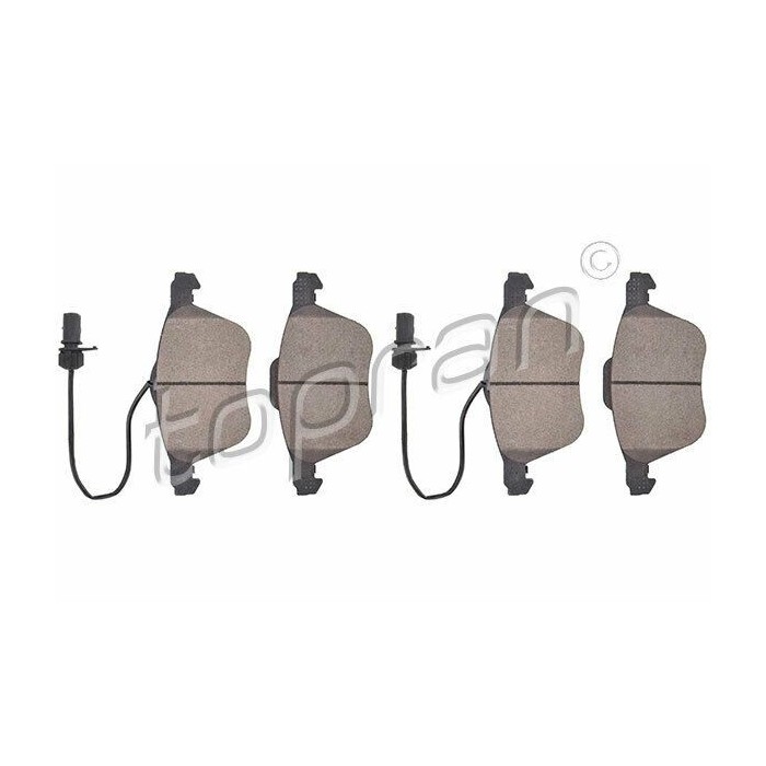 kit de plaquettes de frein avant SEAT Alhambra 7V8 VW Sharan 7M6 T4 7M3698151A