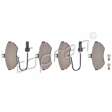 kit de plaquettes de frein avant Audi A4 8D5 SEAT Exeo 3R2 VW Passat 8E0698151M