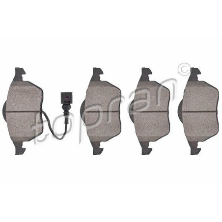 kit de plaquettes de frein avant Audi A3 TT Leon Toledo Octavia Bora 1J0698151M
