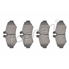 kit de plaquettes de frein arrière MERCEDES Sprinter 3 0-t 903 VW LT 2D0698451B