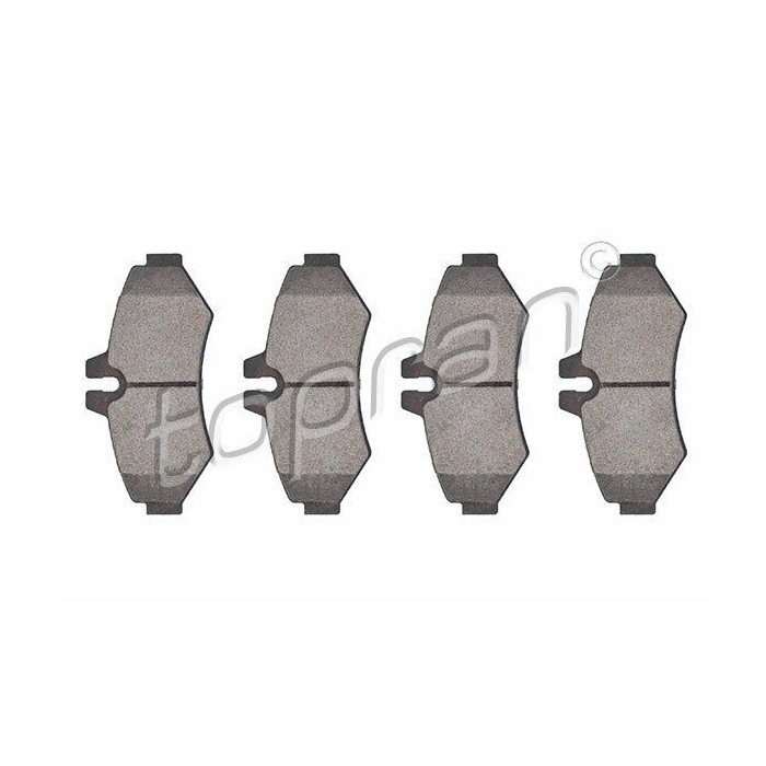 kit de plaquettes de frein arrière MERCEDES Sprinter 3 0-t 903 VW LT 2D0698451B