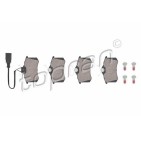 kit de plaquettes de frein arrière SEAT Alhambra 7V8 VW Sharan 7M6 7M3698451B