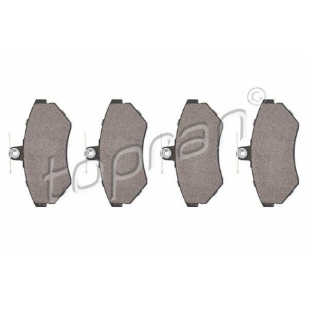kit de plaquettes de frein avant Arosa Cordoba Ibiza Caddy Golf Jetta 6N0698151A