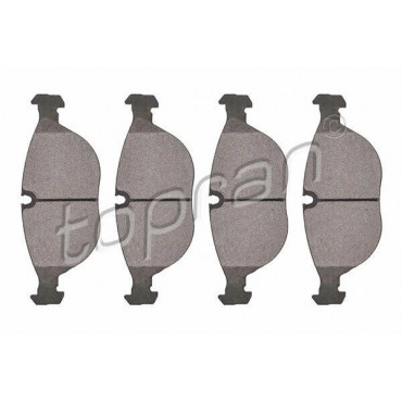 kit de plaquettes de frein avant Audi TT 7'E38 Classe CLK E Passat 3B7698151