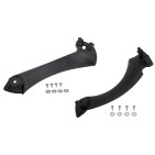 x2 Poignée de Porte intérieure Gauche+Droite Noire Cache Pour Bmw 3 51417230850