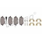 kit de plaquettes de frein avant SKODA Fabia 6Y3 Roomster 5J7 VW Polo 6Q0698151C
