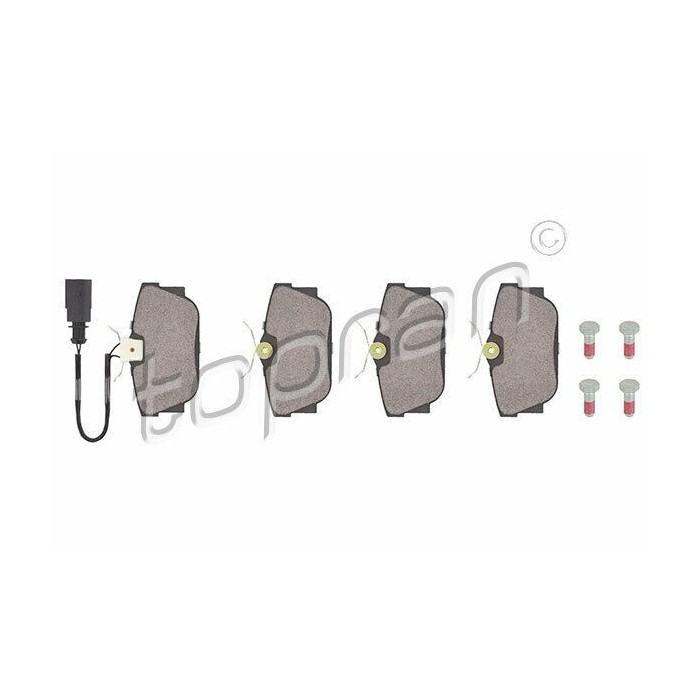 kit de plaquettes de frein avant VW T5 7H 7J 7H T6 SG SF SG 7H0698151B 7H0698151