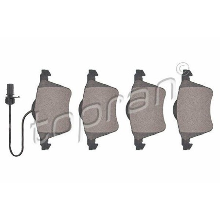 kit de plaquettes de frein avant FORD Galaxy 2000 SEAT Alhambra Sharan 1151377