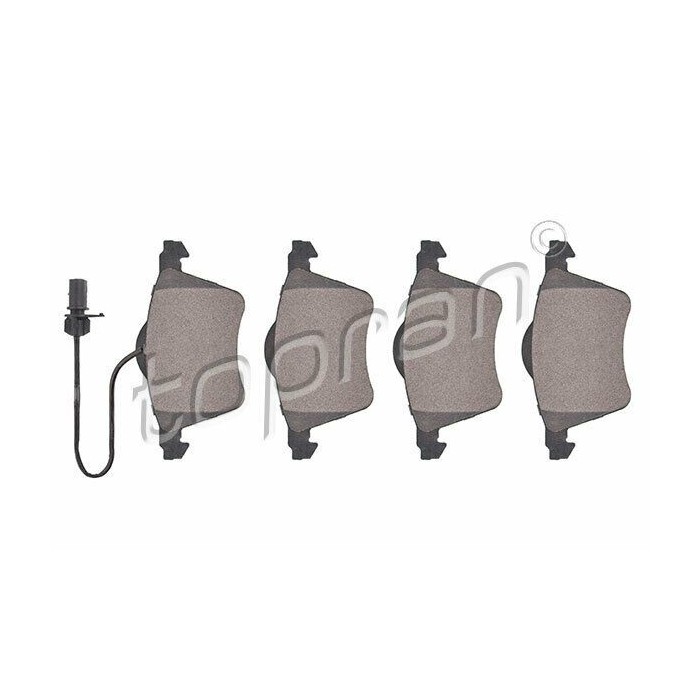 kit de plaquettes de frein avant FORD Galaxy 2000 SEAT Alhambra Sharan 1151377
