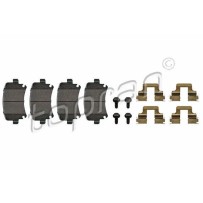 kit de plaquettes de frein arrière A3 TT Altea Octavia Yeti Caddy Eos 1K0698451K