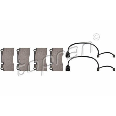 kit de plaquettes de frein avant VW Touareg 7L6 7LA 7P5 7P6 7L6698151J