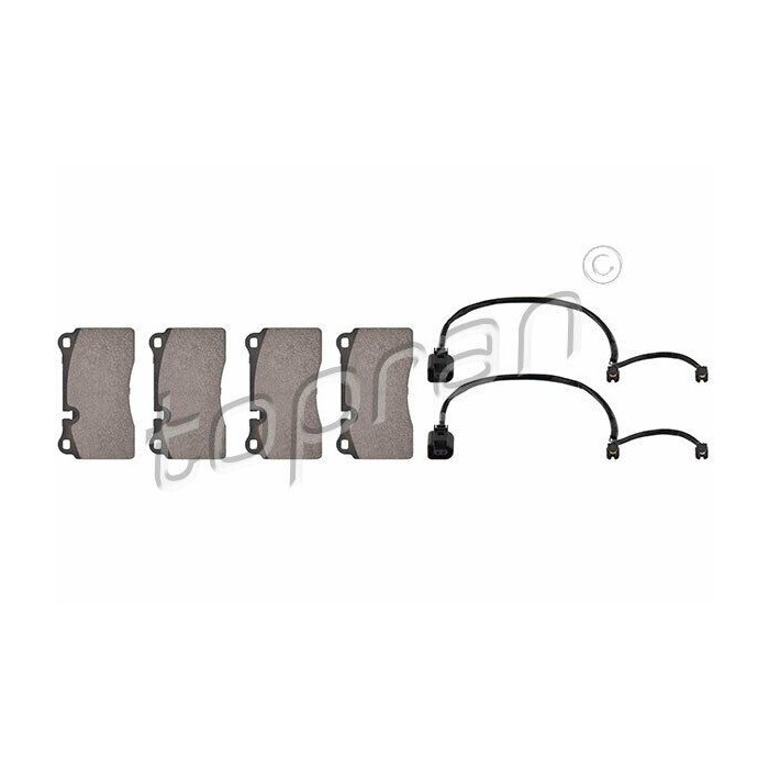 kit de plaquettes de frein avant VW Touareg 7L6 7LA 7P5 7P6 7L6698151J