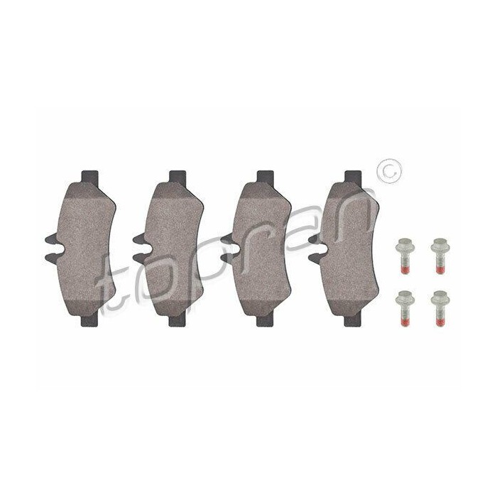 kit de plaquettes de frein arrière Sprinter 3 0-t 3 5-t Crafter 2E 2F 2E0698451