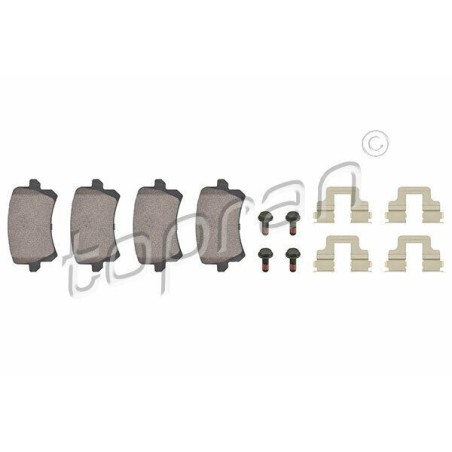 kit de plaquettes de frein arrière A6 Q3 Alhambra CC Passat Tiguan 3AA698451