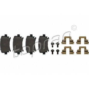 kit de plaquettes de frein arrière Audi A4 8ED 8EC A6 4F5 4F2 8E0698451J