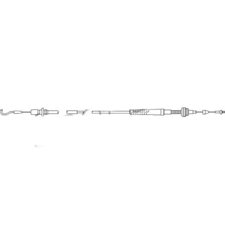 câble d'accélérateur Pour Seat Toledo I Vw Passat Jetta II Golf II 191721555