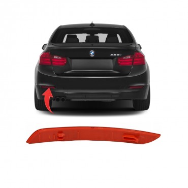 Pare Choc Réflecteur Arrière Gauche Pour Bmw Série 3 (F30 F80)(F31) 63147382233